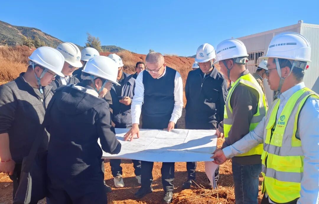 云南師范大學(xué)黨委書記張祖武調(diào)研公司在建項(xiàng)目