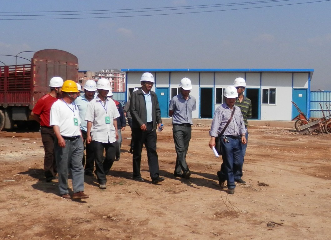 集團(tuán)安全督察組調(diào)研玉溪公租房項(xiàng)目