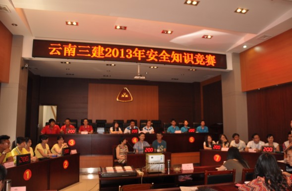 安全知識(shí)競賽初賽決出結(jié)果