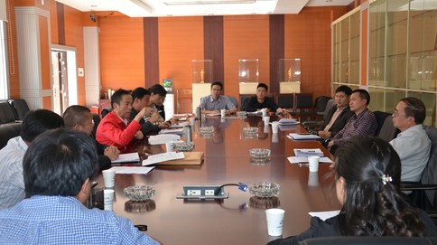 張戰(zhàn)國檢查指導(dǎo)公司民主生活會(huì)籌備