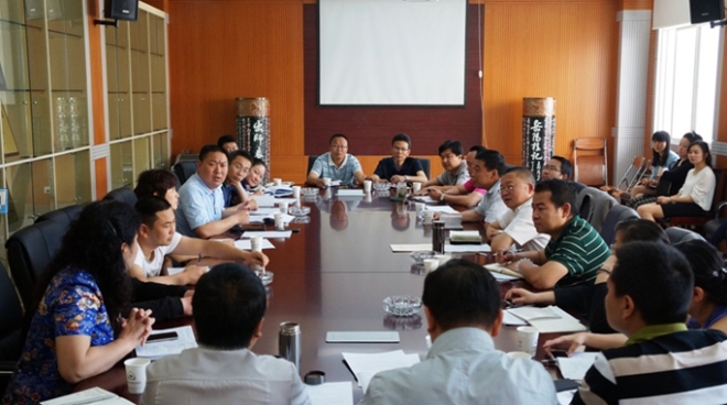 陳祖軍到公司調研經營工作