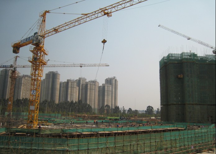 山水潤城項目接受集團2014年度生產質量檢查