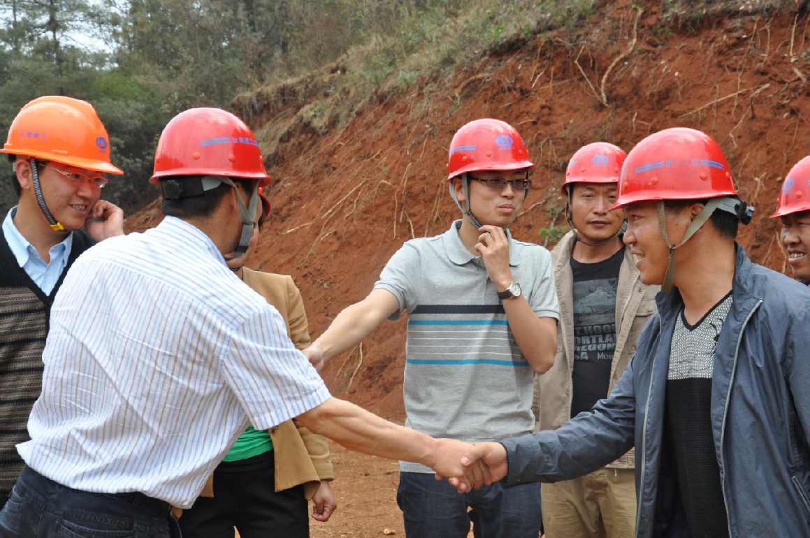 陳云周到呈澄高速公路建設項目調研