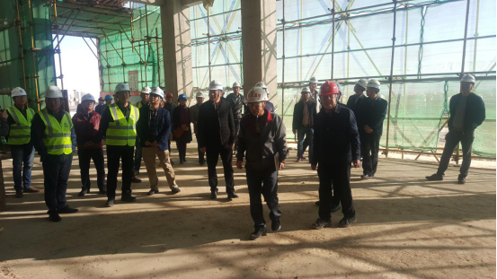 彭云一行到中共曲靖市委黨校新校區(qū)建設(shè)項(xiàng)目檢查指導(dǎo)工作