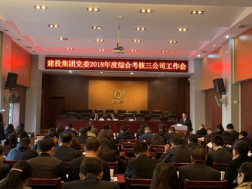 集團(tuán)黨委對(duì)公司進(jìn)行2018年度綜合考核