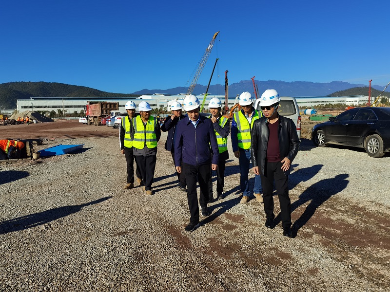 王永強到云南省滇西區域醫療中心建設項目調研指導