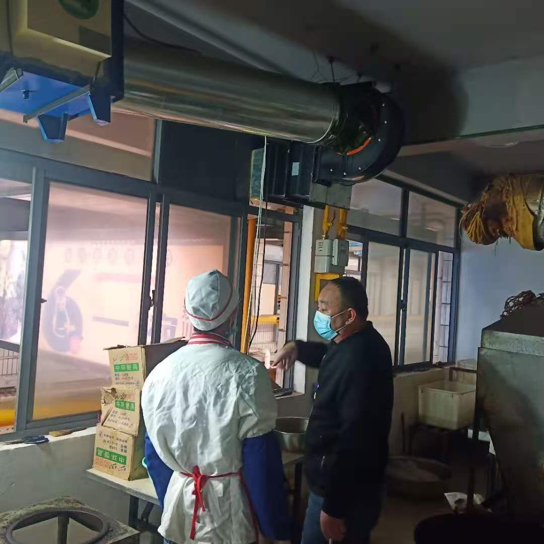 大觀篆新農貿市場開展節后安全大檢查