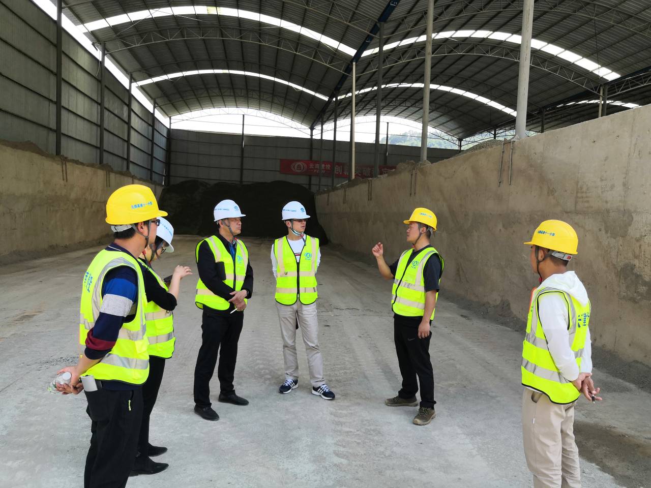 彭云到元綠高速公路十一分部調研