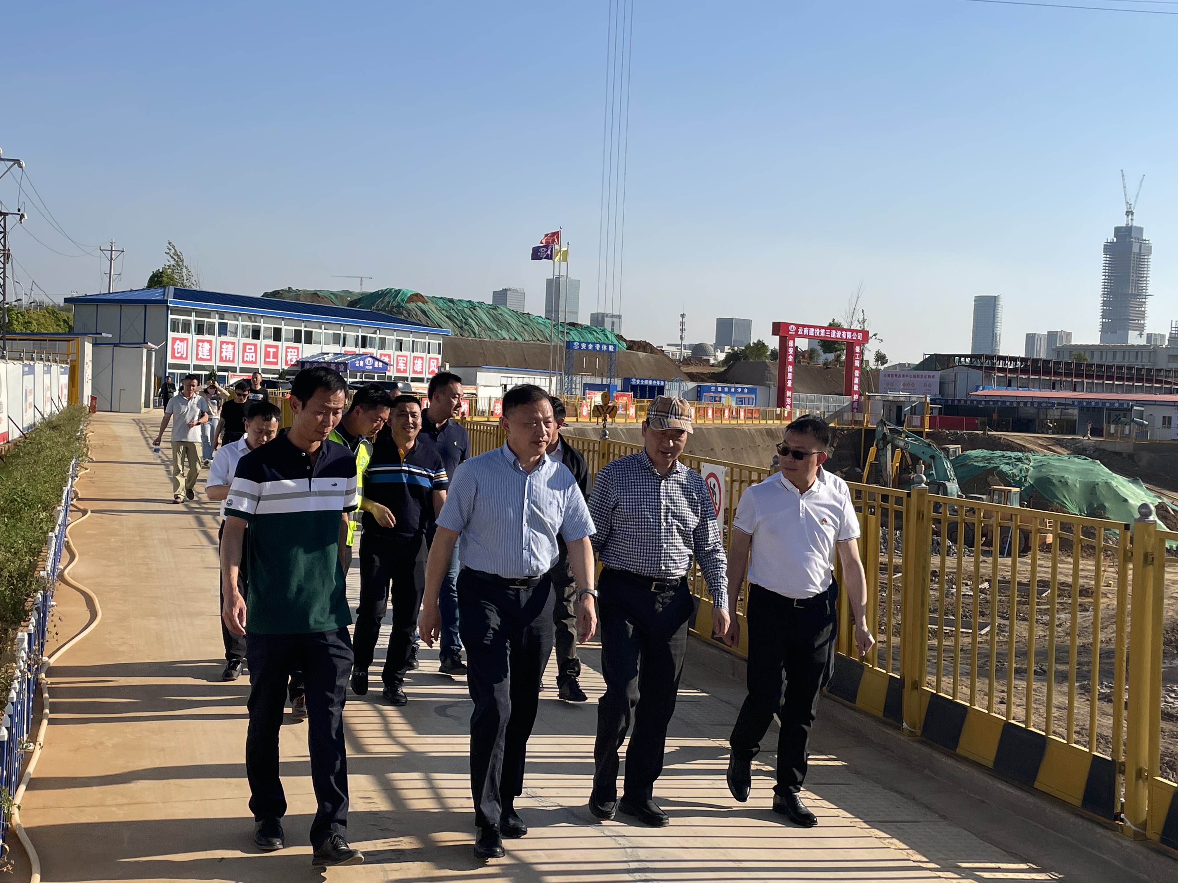 王永強調研云南昆明血液中心呈貢項目