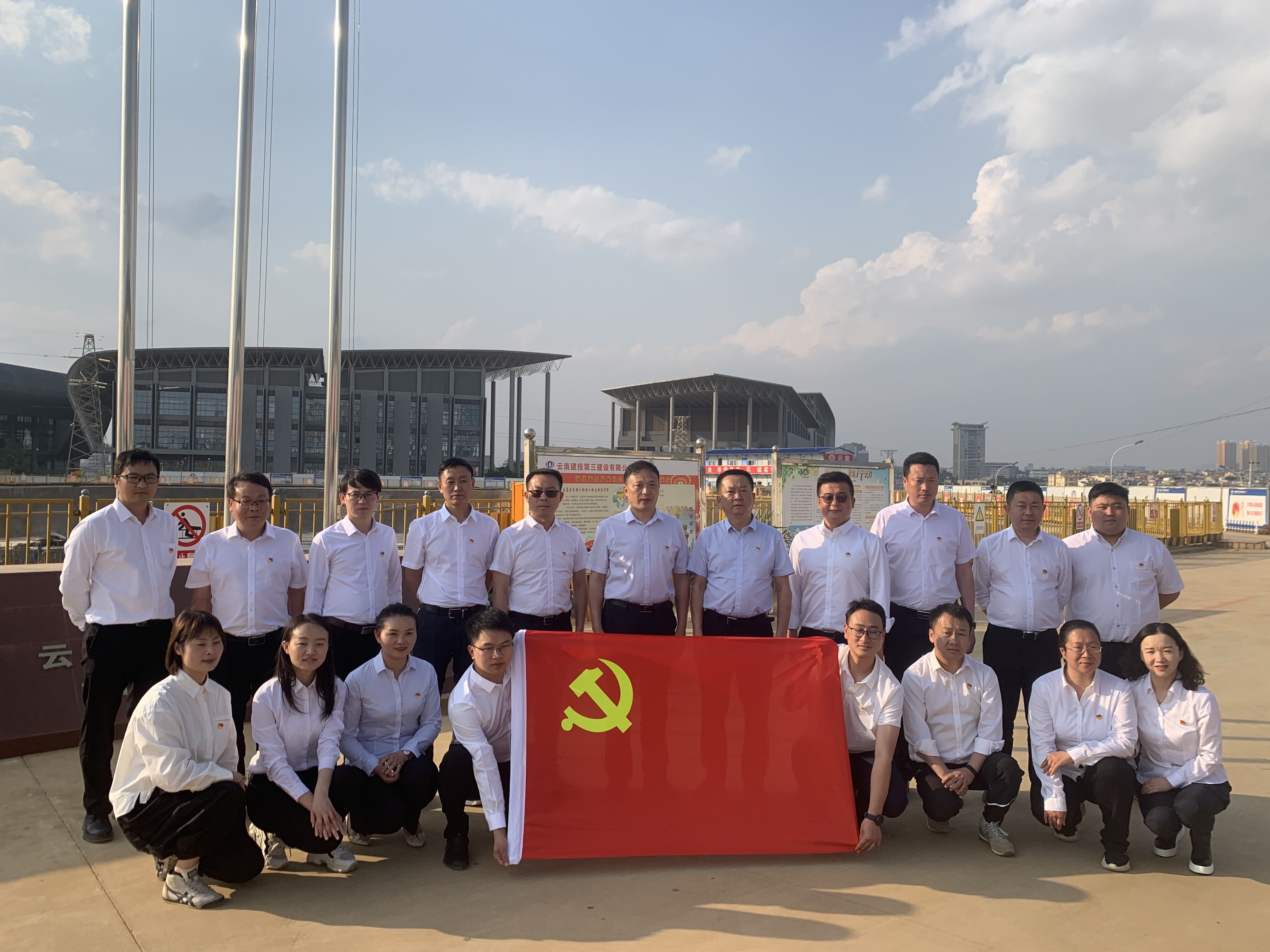 學黨史跟黨走  ——王永強到昆明血液中心呈貢項目開展專題宣講