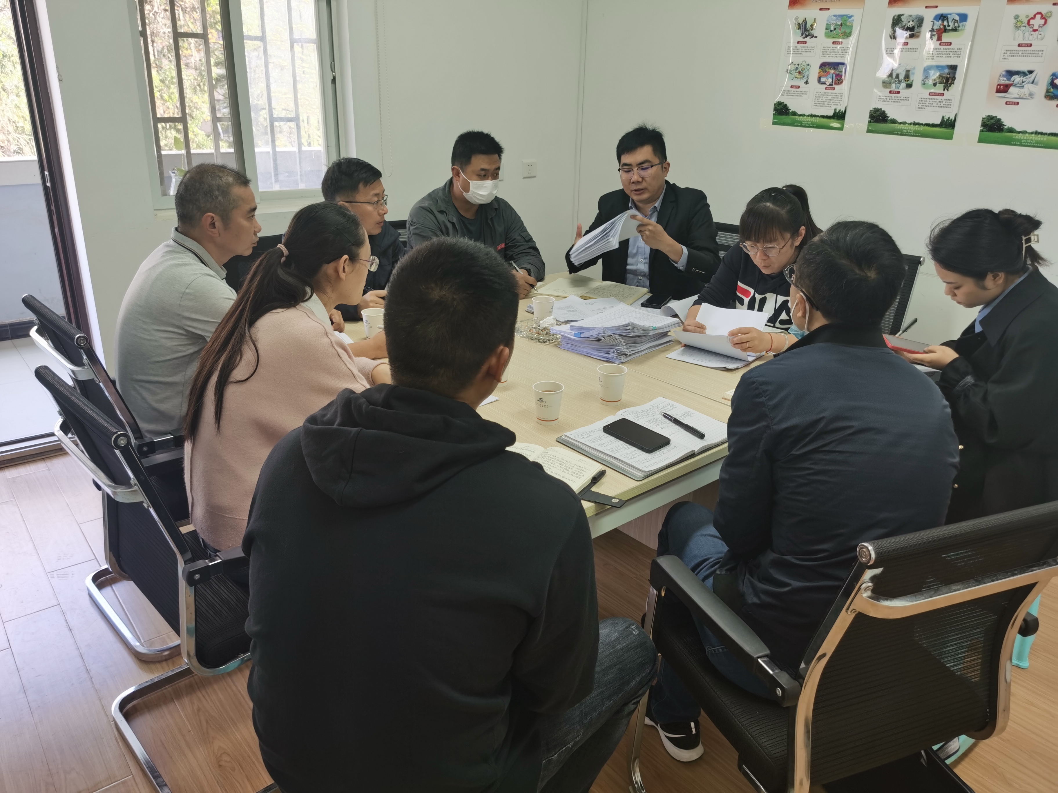 第二直管項(xiàng)目部開展合同履約風(fēng)險(xiǎn)分析培訓(xùn)