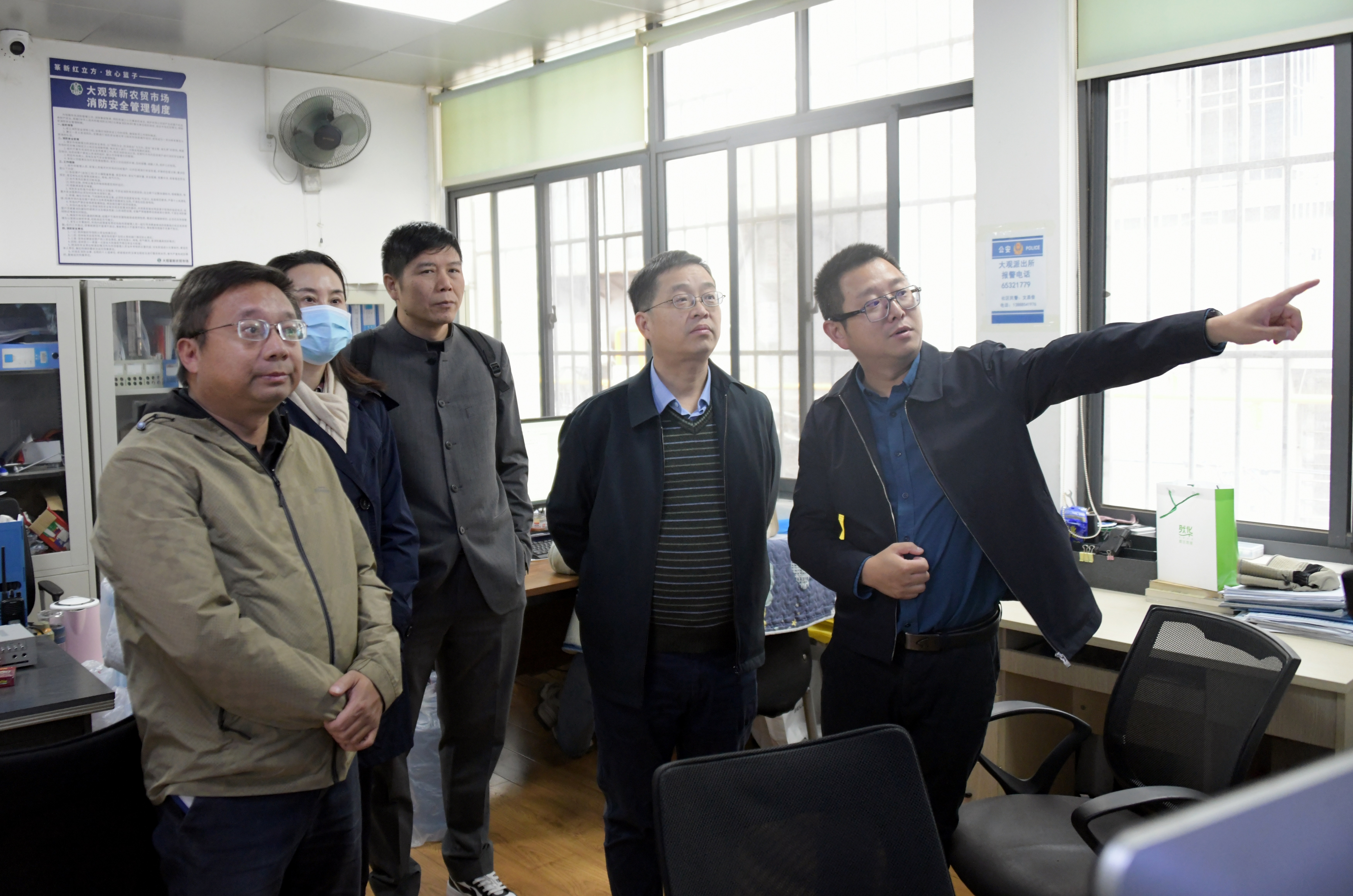 云南省婦幼保健院到公司篆新農(nóng)貿(mào)市場(chǎng)調(diào)研