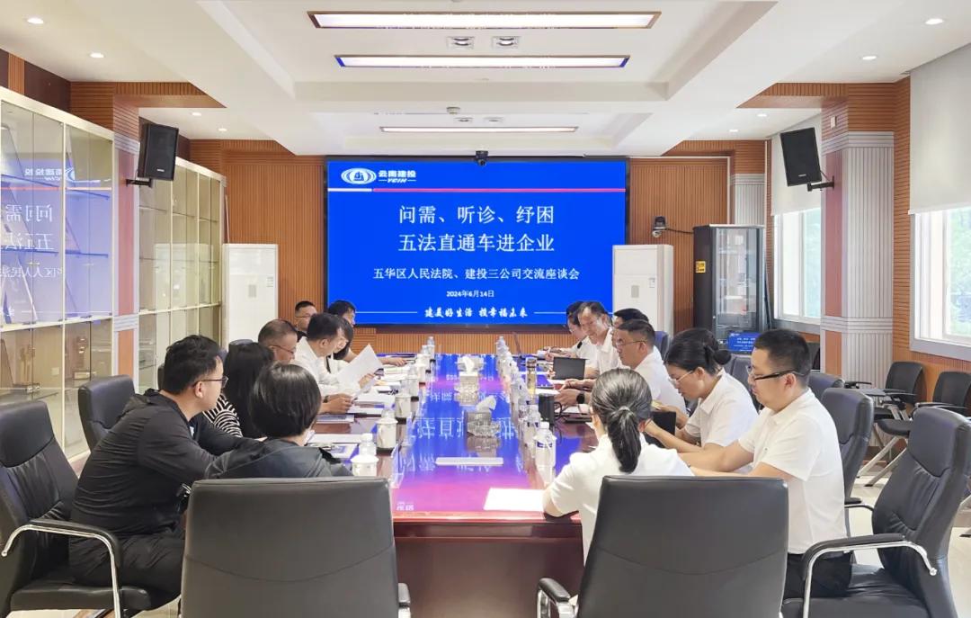 問需、聽診、紓困——五華區(qū)人民法院到公司調(diào)研座談