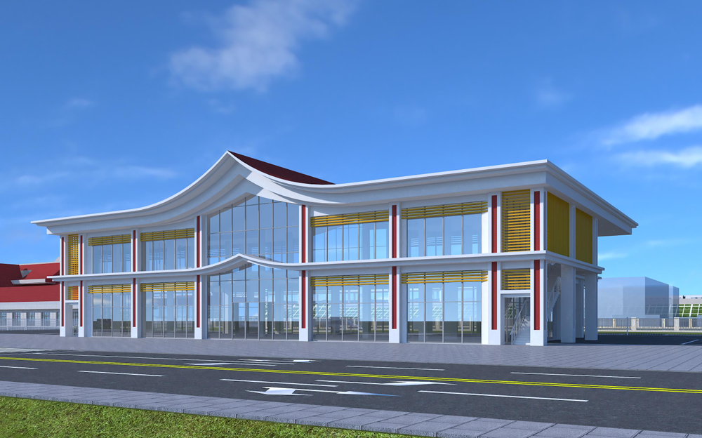 磨憨公交轉(zhuǎn)運(yùn)中心項(xiàng)目主體結(jié)構(gòu)順利封頂