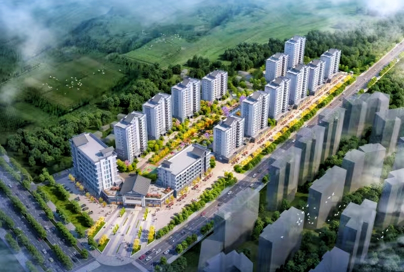 麗江市古城區(qū)保障性租賃住房建設(shè)項(xiàng)目第13棟主體結(jié)構(gòu)順利封頂